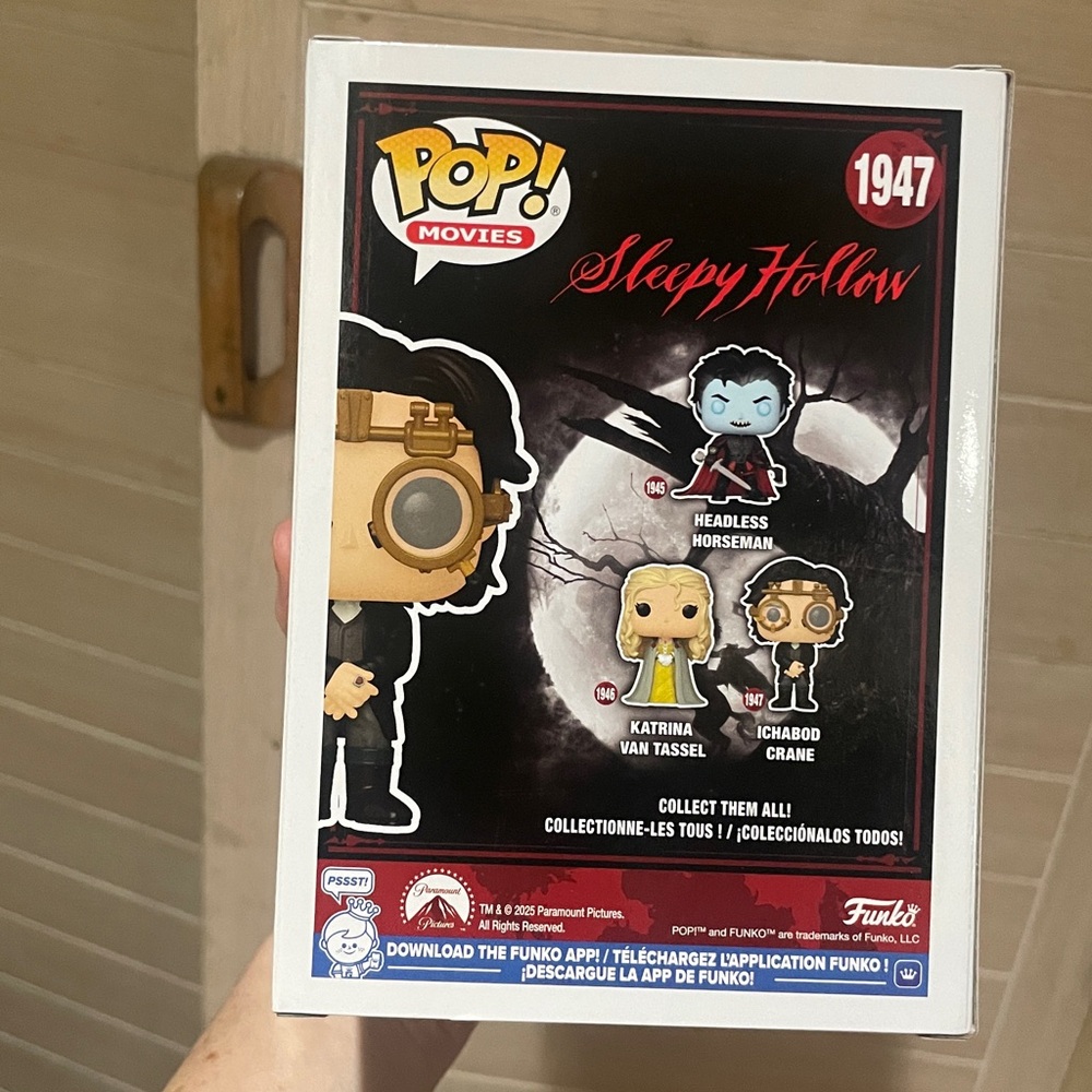 Ichabod Crane, Sleepy Hollow Funko Pop #1947 - Picture 4 of 5